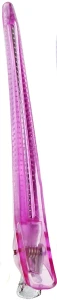 Eurostil Затискач для волосся металевий, 02524/99, рожевий
