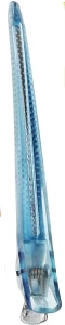 Eurostil Затискач для волосся металевий, 02524/99, блакитний