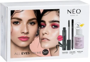 NEO Make Up All Eyes On Me (mascara/9ml + eyeliner/1.3g + mic/wat/50ml) Набір
