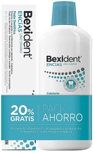 Isdin Набор Bexident Gums (toothpaste/125ml + mouth/wash/500ml)