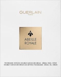 Guerlain Набір Abeille Royale Set (f/ser/50ml + f/oil/5ml + f/cr/15ml + bag)