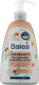 Balea Рідке крем-мило "Макадамія та білий лотос" Macadamia & White Lotus Cream Soap