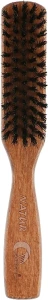 Gorgol Гребінець для волосся із зубцями зі щетини кабана, 5 рядків, плоский
