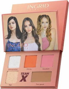 Ingrid Cosmetics Team X Flirty Eyeshadow Palette Палетка тіней для повік