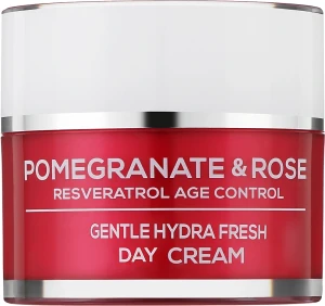 BioFresh Нежный увлажняющий дневной гиалурон-филлер крем для лица "Гранат и Роза" Via Natural Pomergranate & Rose