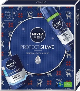 Nivea Набор MEN Protect Shave (sh/foam/200ml + ash/lot/100ml)