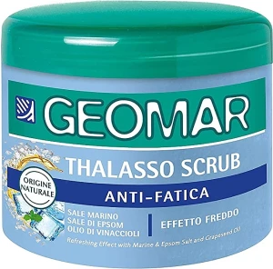 Geomar Талассо-скраб для тела против усталости Thalasso Scrub Anti-Fatique