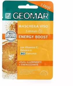 Geomar Маска для лица для повышения энергии Energy Boost Face Mask