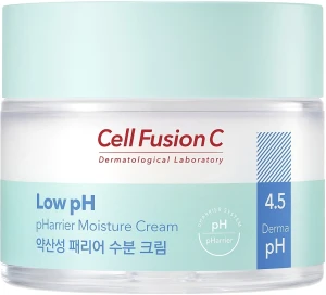Cell Fusion C Інтенсивно зволожувальний крем для чутливої ​​шкіри обличчя Low pH pHarrier Moisture Cream
