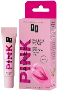 AA Мультизволожувальний бальзам для губ Aloes Pink Multi-Moisturizing Lip Balm