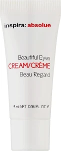Inspira:cosmetics Омолоджувальний крем для шкіри навколо очей "Красиві очі" Inspira:absolue Beautiful Eyes Cream (міні)