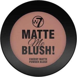 W7 Matte Me Blush Powder Матирующая пудра