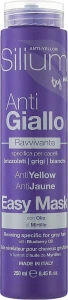 Silium Маска для окрашенных волос Anti-Yellow Easy Mask