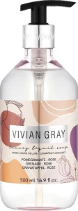 Vivian Gray Мило для рук Luxury Liquid Soap Pomegranate & Rose