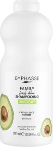 Byphasse Шампунь для сухих волос с авокадо Family Fresh Delice Shampoo