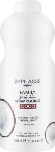 Byphasse Шампунь для фарбованого волосся з кокосом Family Fresh Delice Shampoo
