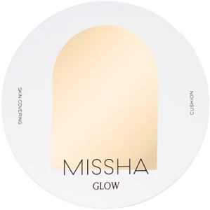 Кушон-основа для лица - Missha Glow Cushion SPF45, 21P - Fair