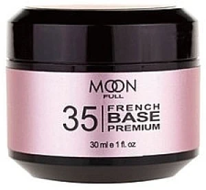 Moon База для ногтей, 30 мл Full Base French Premium