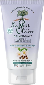 Le Petit Olivier Очищувальний гель з екстрактом квітів мигдалю і моринги Detox & Anti-Pollution Cleansing Gel