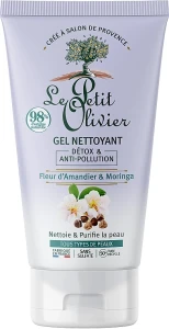 Le Petit Olivier Очищающий гель с экстрактом цветов миндаля и моринги Detox & Anti-Pollution Cleansing Gel