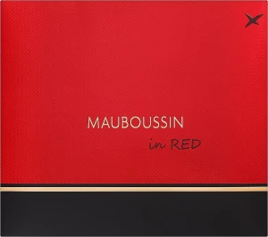 Mauboussin In Red Набір (edp/100ml + sh/gel/100ml + b/milk/100ml + pouch)