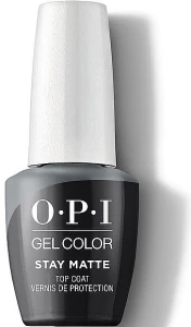 O.P.I Матовое топовое покрытие для ногтей. Gel Color Stay Matte Top Coat