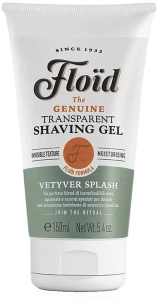 Floid Прозрачный гель для бритья Vetyver Splash Shaving Gel