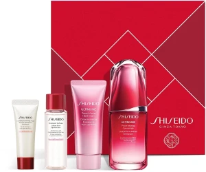 Shiseido Набір Ultimune Holiday Kit (f/conc/50ml + clean foam/15ml + f/lot/30ml + h/cr/40ml)