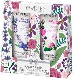 Yardley Набор English Rose & Lavender (h/cr/50ml + h/cr/50ml)