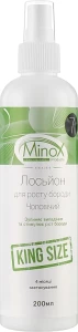 MinoX Лосьйон-спрей для росту бороди 7% Beard Growth Lotion King Size