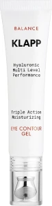 Klapp Зволожувальний гель для контуру очей потрійної дії Balance Triple Action Moisturizing Eye Contour Gel