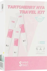Sweeteen Набір Tartcherry Hya Travel Kit (foam/20ml + serum/20ml + f/cr/15ml)