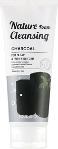 Foodaholic Пенка для умывания с древесным углем Nature Foam Cleansing Charcoal