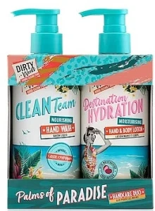 Dirty Works Набор Palms Of Paradise Handcare Duo (h/wash/300ml + h/lot/300ml)