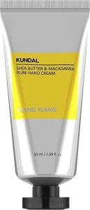 Крем для рук Иланг-Иланг - Kundal Shea Butter & Macadamia Pure Hand Cream Ylang Ylang, 50 мл