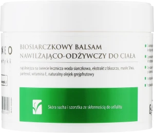 Balneokosmetyki Бальзам для тела увлажняюще-питательный, антицеллюлитный, биосульфидный для сухой и огрубевшей кожи