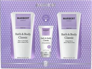 Marbert Bath & Body Classic Набір (sh/gel/200ml + h/cr/50ml + b/lot/200ml)