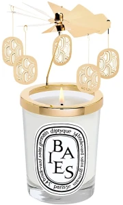 Diptyque Набір Carousel Set With Baies Candle (candle/190g + acc)