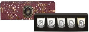 Diptyque Набір Mini Candle Set (candle/5x35g)