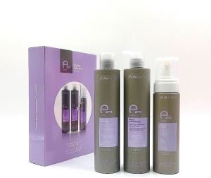 Eva Professional Набор E-line Curly (shm/300ml + cond/300ml + mousse/200ml)