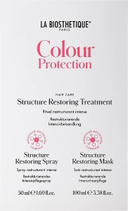 La Biosthetique Набір Colour Protection Structure Restoring Treatment (mask/100ml + spray/50ml)