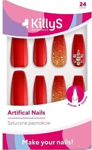 KillyS Набір накладних нігтів, 500689 Artifical Nails Stiletto