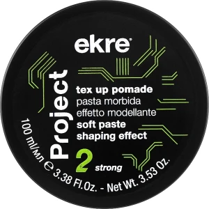 Ekre Паста для волос Project Strong Tex Up Pomade, 90ml