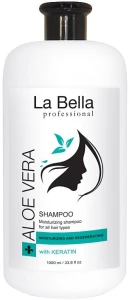 La Bella Шампунь для волос "Алоэ вера с Кератином" Aloe Vera Shampoo