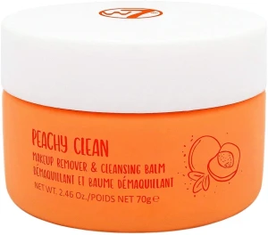 W7 Бальзам для лица Peachy Clean Makeup Remover & Cleansing Balm