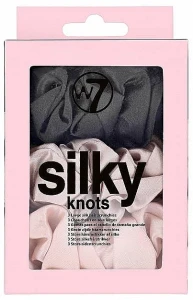 W7 Набор резинок для волос, 3 шт Cosmetics Silky Knots Original
