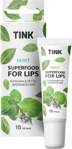 Tink Охолоджувальний бальзам для губ "М'ята" Superfood For Lips Mint