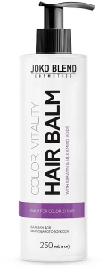 Joko Blend Бальзам для окрашенных волос с кератином и аминокислотами шелка Color Vitality Hair Balm