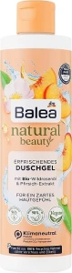 Balea Гель для душа с маслом шиповника и экстрактом персика Natural Beauty Wild Rose & Peach
