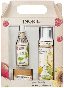 Ingrid Cosmetics Подарочный набор Vegan (f/foam/150ml + f/oil/50ml + f/ton/75ml)
